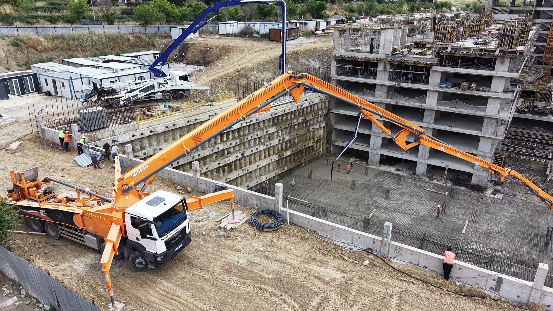 Beton dökümü